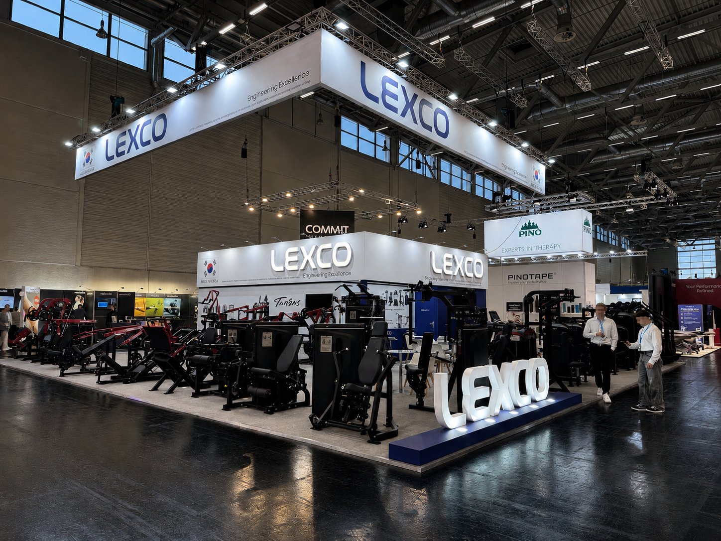 렉스코 FIBO 2026 부스 디자인 및 시공 전시부스 이미지 1