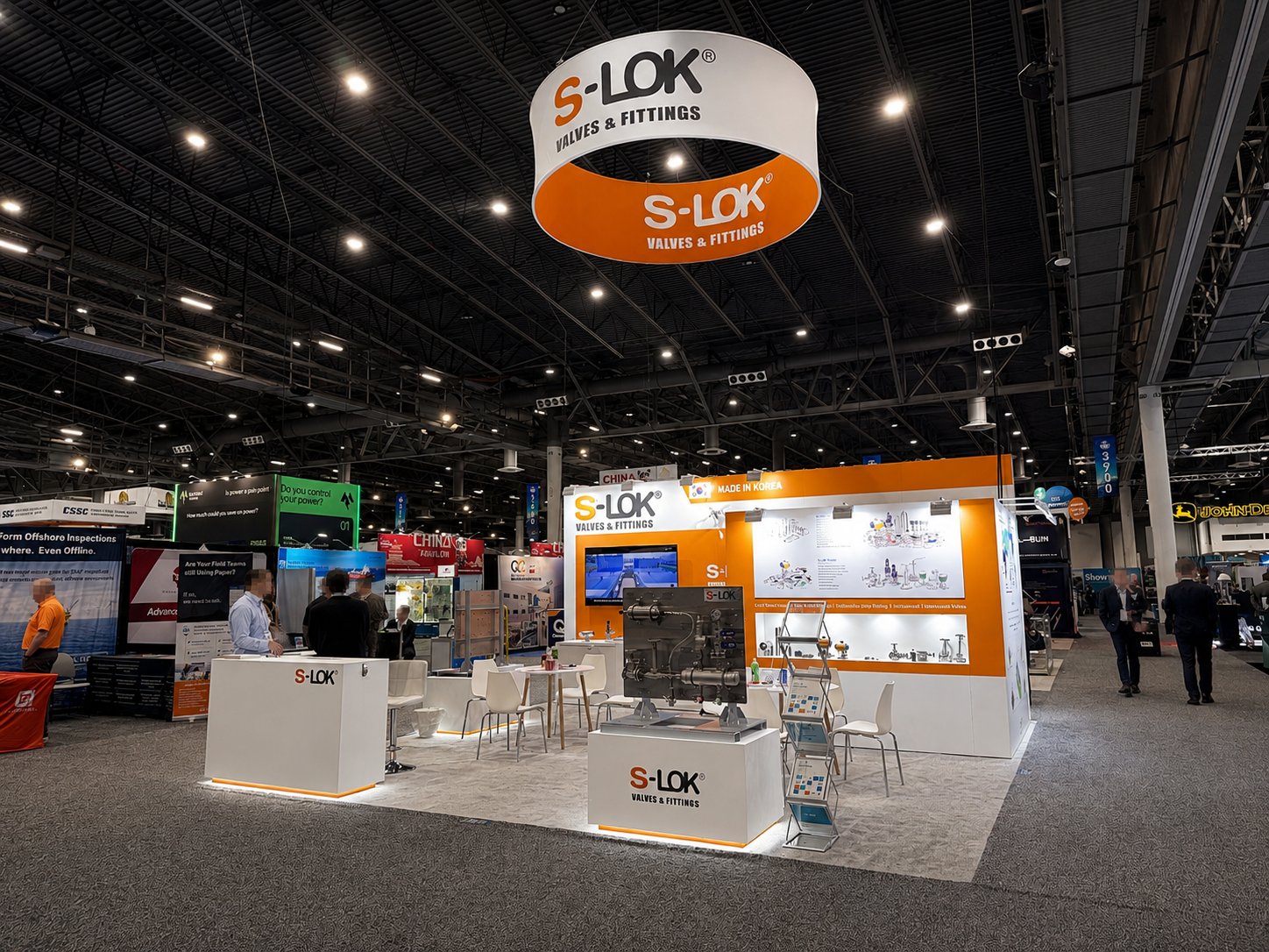 S-LOK OTC 2026 부스 디자인 및 시공 전시부스 이미지 2