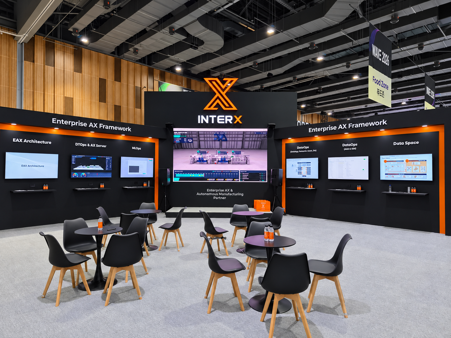 WAVE 2026 인터엑스 부스 디자인 및 운영 전시부스 이미지 2