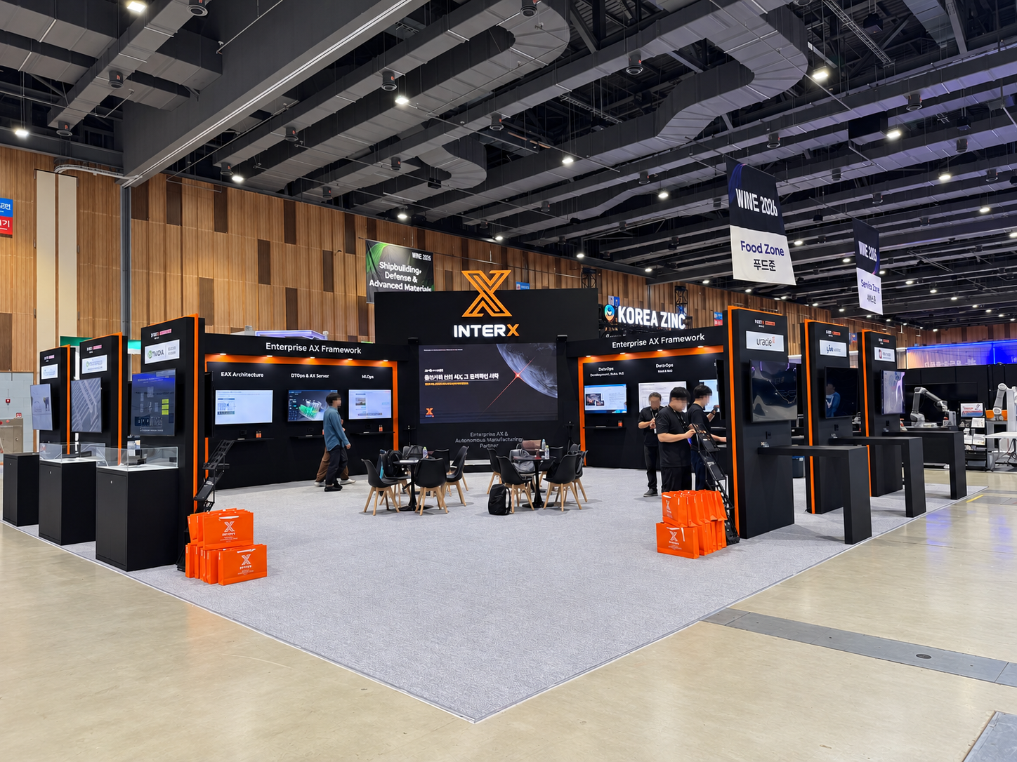 WAVE 2026 인터엑스 부스 디자인 및 운영